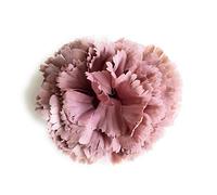 Claveles Flores Flamencas Típicas Andaluzas Adorno Pelo Mujer Baile Flamenco Flor Flamenca Clavel Cabello Feria de Abril y Romerías, Berenjena Ø9cm