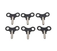 Claves de relojería Piezas de repuesto de la llave del velada de acero para relojes antiguos vintage 6 PCS Conjunto de diseño compacto resistente a la óxido duradero para relojes