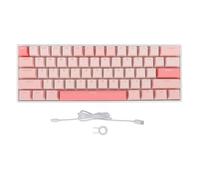 Clavier, 61 Touches Modes D'éclairage Multiples RGB Connexion Filaire USB Clavier Mecanique pour Les Affaires de Jeu