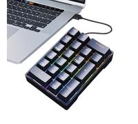 Clavier Numérique Filaire - Extensión Pour Clavier Mécanique, Pavé Numérique Filaire Plug-In - para PC portátil, PC de Bureau, Comptables, Analystes Financiers, Programmeurs