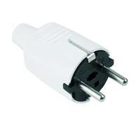 Clavija aérea 16A 250V PVC fenoplástica, ideal para conexiones eléctricas en exteriores y uso industrial.