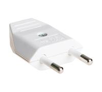 Clavija aérea 4mm 10A termoplástica, resistente para conexiones eléctricas en exteriores y aplicaciones industriales.