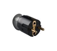Clavija aérea rotatoria negra con salida TTL, ideal para conexiones en equipos de audio y video profesional.