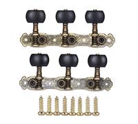 Clavija afinación cuerdas guitarra 2 Pcs (L&R Classical Guitar Tuning PEG PEG ACULTE GUITAR Machine Heads 1: 16 Teclas De Sintonización Pastillas (Color : Bronze Plated)