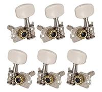 Clavija afinación cuerdas guitarra 6pcs/set de sintonizador de guitarra acústica clavijas de las perillas de las perillas del sintonizador