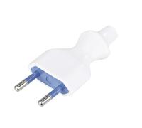 Clavija bipolar 4mm 10A 250V, ideal para decoraciones eléctricas seguras y personalizadas.