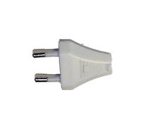 Clavija Blanca con cordón D'Or, Resistente, fácil instalación, Ideal para conexión eléctrica y Dispositivos domésticos.