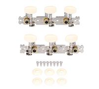 Clavija de Afinación de Guitarra, Clavijas de Afinación de Guitarra Clavijas de Máquina Afinadores Agujeros Dobles 3R 3L para Guitarras Clásicas Acústicas Populares