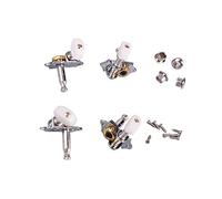 Clavija de Afinación de Ukelele, Compacta, Fácil de Instalar, Decorativa, de Metal, para Afinación de Ukelele, 4 Unidades para Reemplazo