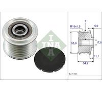 Clavija De Retroceso Del Alternador INA 535 0083 10 Para AUDI, PORSCHE, VW