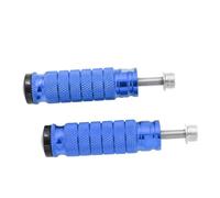 Clavija Pie Motocicleta 1 Par De Reposapiés Traseros Aluminio CNC Para Motocicleta, Pedales Universales Para Con Juego Trasero Rosca M8