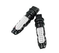 Clavija Pie Motocicleta Pedales De Clavijas Traseras Para Pasajero Motocicleta Reposapiés Para Patinete Modificación Pedal Para 2 Unids/set Orificio 8MM Aluminio