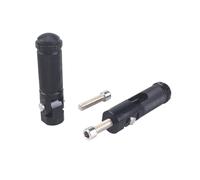 Clavija Pie Motocicleta Reposapiés Plegables Universales De Aluminio CNC Para Motocicleta Piezas Juego Pedales Traseros 2 Uds