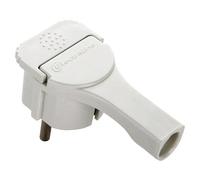 Clavija plana 2 P+TT (Blanco)