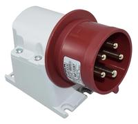 Clavija superficie 90ºCETAC 3P+N+TT 32AFAMATEL 13397400V IP54