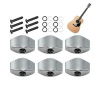 Clavijas Afinadoras para Guitarra Accesorios Musicales De Metal De 6 Piezas