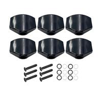 Clavijas Afinadoras para Guitarra,Juego de 6 Piezas de Perillas Metálicas para Instrumentos | Afinadores De Guitarra, Cabezas De Máquina Y Mandos - Para Guitarristas, Músicos, Amantes De