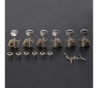 Clavijas de afinación abiertas para guitarra acústica folk para piezas de repuesto