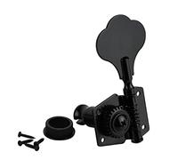 Clavijas de afinación de bajo para E Bass Abierto Cabezal de Máquina Reemplazo para 4 Cuerdas E Bass Mano Derecha Mano Izquierda