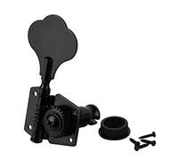 Clavijas de afinación de bajo para E Bass Abierto Cabezal de Máquina Reemplazo para 4 Cuerdas E Bass Mano Derecha Mano Izquierda