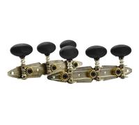 Clavijas de afinación de cuerdas de guitarra profe Clavijas De Afinación Para Guitarra Clásica Clavijas Afinadores Clavijas De Máquina Botón Negro 3R3L
