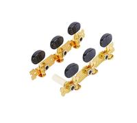 Clavijas de afinación de cuerdas de guitarra profe Perillas De Afinación De Guitarra Folk Totalmente Cerradas/abiertas, Accesorios De Guitarra De Metal Cromado(2)