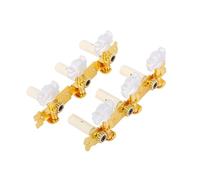Clavijas de afinación de cuerdas de guitarra profe Perillas De Afinación De Guitarra Folk Totalmente Cerradas/abiertas, Accesorios De Guitarra De Metal Cromado(6)