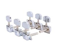 Clavijas de afinación de cuerdas de guitarra profe Perillas De Afinación De Guitarra Folk Totalmente Cerradas/abiertas, Accesorios De Guitarra De Metal Cromado(16)