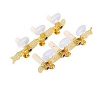 Clavijas de afinación de cuerdas de guitarra profe Perillas De Afinación De Guitarra Folk Totalmente Cerradas/abiertas, Accesorios De Guitarra De Metal Cromado(7)