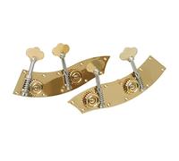 Clavijas de afinación de doble contrabajo, llaves de afinación de engranaje abierto, clavijas de repuesto para guitarra, bajo, instrumentos de precisión, perilla grande, máquina de afinación de