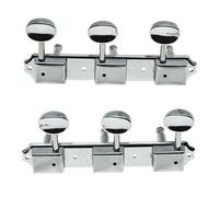 Clavijas de Afinación de Guitarra 3 En Una Placa 3L3R Afinadores De Teclas De Afinación De Guitarra Con Cuerdas De 6mm A Través De Postes Para LP/para Guitarra Eléctrica For For SG (Color : 02)