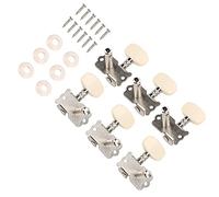 Clavijas de Afinación de Guitarra, Botón de Cuerda de Guitarra de Cabeza Cuadrada con un Orificio a Prueba de Herrumbre para Reemplazo