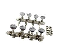 Clavijas De Afinación De Guitarra Clavijero Cuadrado De Doble Agujero De 12 Cuerdas Clavijas De Afinación De Guitarra Afinador De Mandolina Abierto(8 String Type C)
