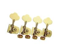 Clavijas De Afinación De Guitarra Una Perilla De Afinación De Bajo Eléctrico Con Parte Posterior Abierta Y Una Relación De Transmisión De 21:1 Es Adecuada Para Principiantes(GD 4R)
