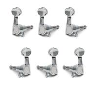 Clavijas de afinación en línea for guitarra cromadas doradas, afinadores, clavijas de máquina for guitarra eléctrica estilo ST y TL.(CR 3R3L)