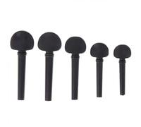 Clavijas de afinación for violín, clavijas for, afinadores, accesorios for instrumentos cuerda ébano for piezas musicales 1/8 1/4 1/2 3/4 4/4 (la mitad)(One Quarter)