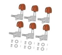 Clavijas De Afinación Guitarra Tipo Pesado Mecanismo Completamente Cerrado Anticorrosión Materiales Metal Y ABS Afinadores Guitarra Eléctrica Acústica