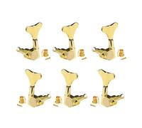 Clavijas de afinación para bajo, con botón en forma de cola de pez, clavijas de afinación para bajo, accesorios de pieza de guitarra