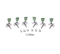 Clavijas de afinación para guitarra, 3R y 3L, afinadores para afinación de guitarra, 6 en línea izquierda