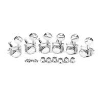 Clavijas de afinación para guitarra, 6 clavijas de afinación en línea vintage para guitarra eléctrica, 6 L, accesorio fácil de usar