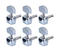 Clavijas de Afinación para Guitarra Acústica,Juego de 6 Unidades en Acero Inoxidable Para Accesorios Musicales - Mecanismos De Afinación De Bloqueo Para Guitarra Acústica | Para Eléctrica Y C