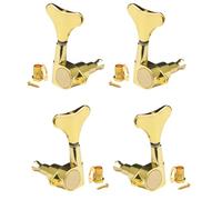 Clavijas de afinación para guitarra baja, accesorios de afinación para guitarra, clavija de afinación, afinadores de cuerda con botón en forma de cola de pez