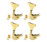 Clavijas de afinación para guitarra baja, afinación de cuerdas de bajo, botón en forma de cola de pez, clavijas de afinación de guitarra selladas, afinadores de cuerda