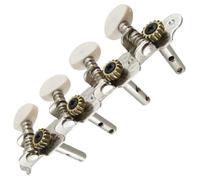 Clavijas de Afinación para Guitarra Clásica, 4 Izquierdas y 4 Derechas | ABS y Acero, Ajuste, Instalación Fácil, Precisión de Afinación, Estilo Clásico para Mandolina
