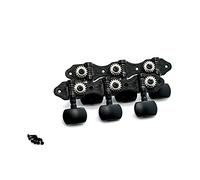 Clavijas de afinación para guitarra clásica o guitarra flamenca con acabado de placa negra