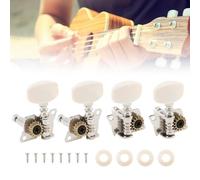 Clavijas de afinación para ukelele, 4 piezas, cabezales de afinación, llaves de afinación 2L 2R, perillas para ukelele guitarra de 4 cuerdas, accesorios de piezas de ukelele, afinadores de ukelele