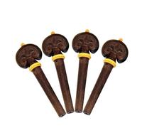 Clavijas De AfinacióN Para ViolíN Piezas y accesorios for violín 4/4, barbilla de madera azufaifo, cordal, afinador fino, clavija afinación, tripa, pasador, kit cuerdas para el Rendimiento