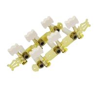 Clavijas de afinación, patrón de triple fila, botones de afinación de guitarra, juego de clavijas de afinación de cuerdas precisas(1)