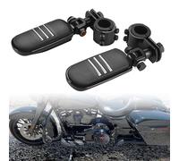 Clavijas de carretera para motocicleta, reposapiés para Harley Touring Electra Street Glide Road King Sportster Kawasaki 25 mm, 32 mm, 34 mm, protector de motor (negro 2)