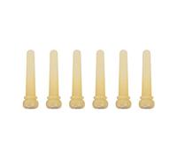 Clavijas de Guitarra, Pasadores de Puente de Hueso de Guitarra Resistentes Y Duraderos Ampliamente Utilizados para Guitarra Popular para Ukelele para Guitarra(BF-LTG10)